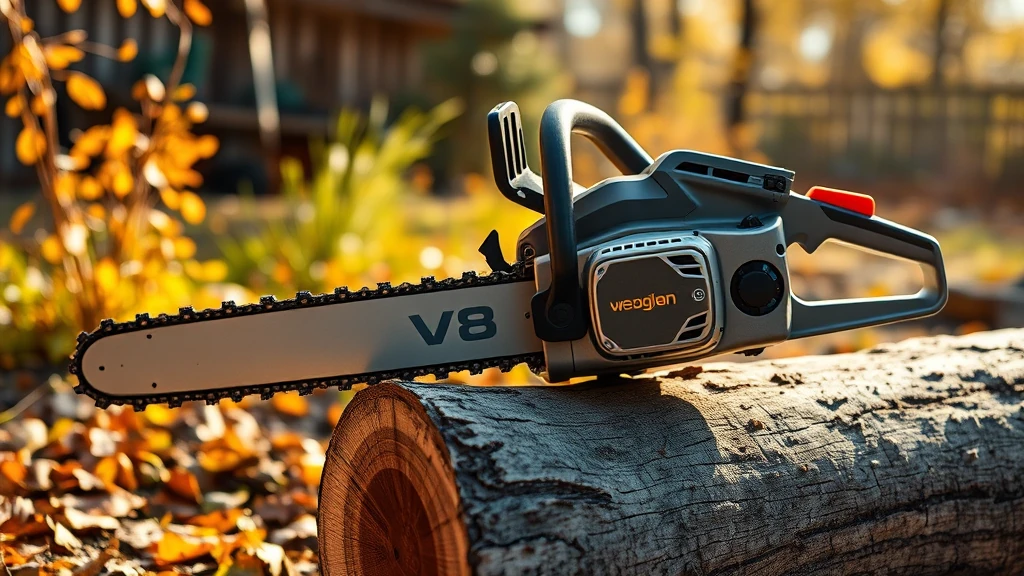 Chainsaw with V8 Engine (2026)