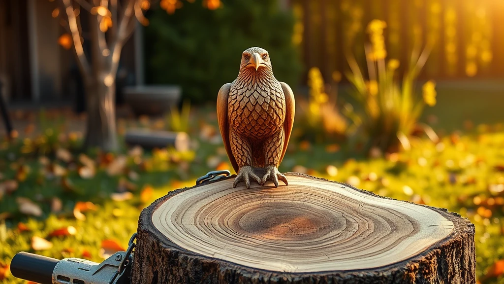 Chainsaw Wood Carving Eagle (2026)