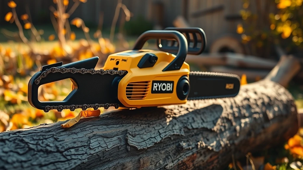 Changing Chain Ryobi Chainsaw (2026)