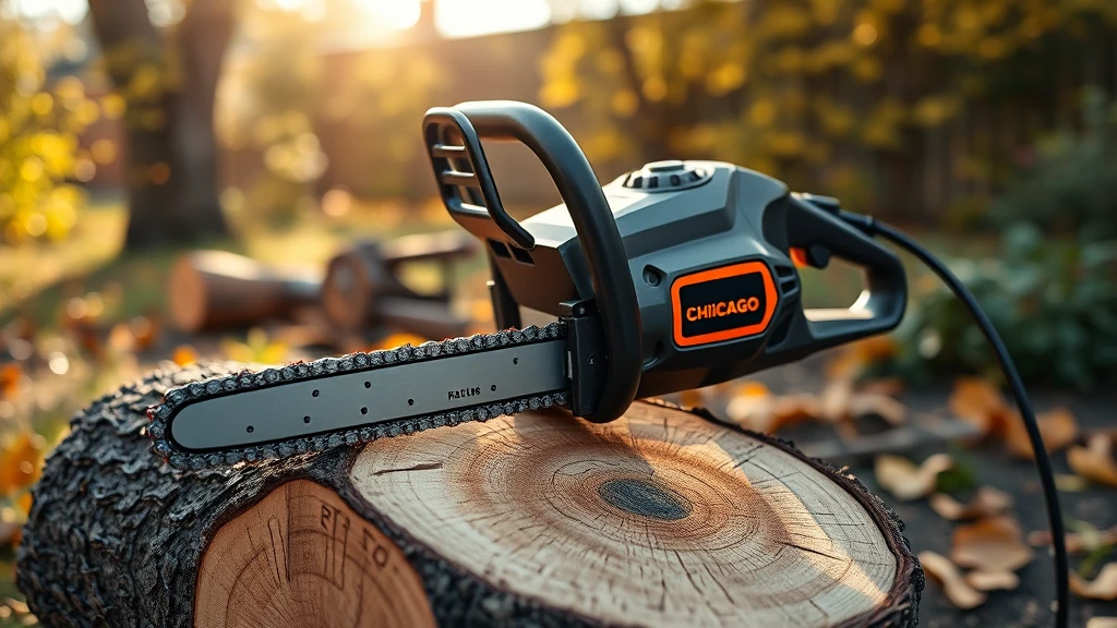 Chicago Electric Chainsaw Chain Sharpener (2026)