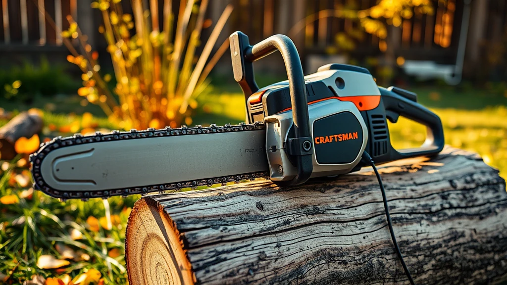 Craftsman Electric Chainsaw Chain: 2-Stroke Engine Output