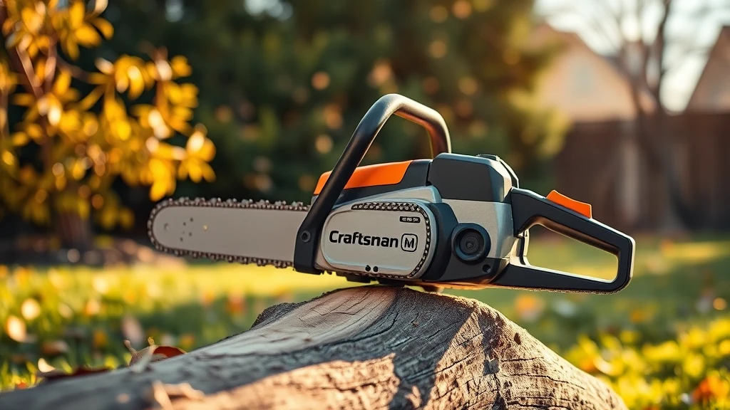 Craftsman Mini Chainsaw: Bar Length & RPM Ranked