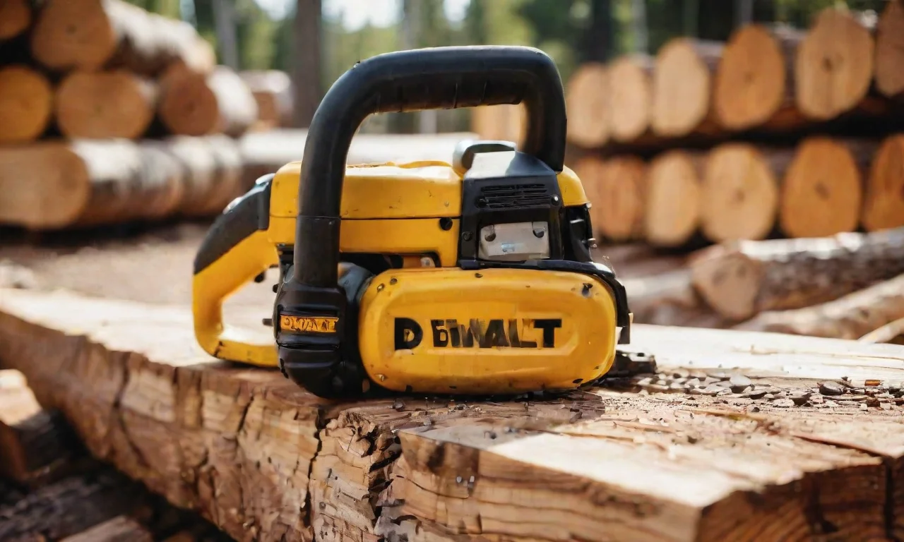 Dewalt 16 Inch Chainsaw: 2-Stroke Engine Output