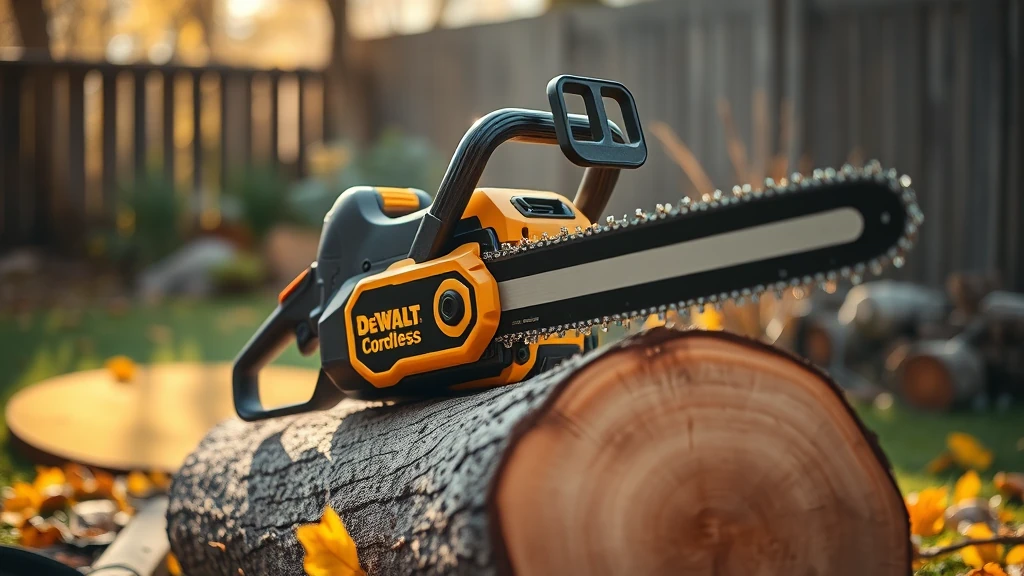 DEWALT 20V Cordless Chainsaw (2026)