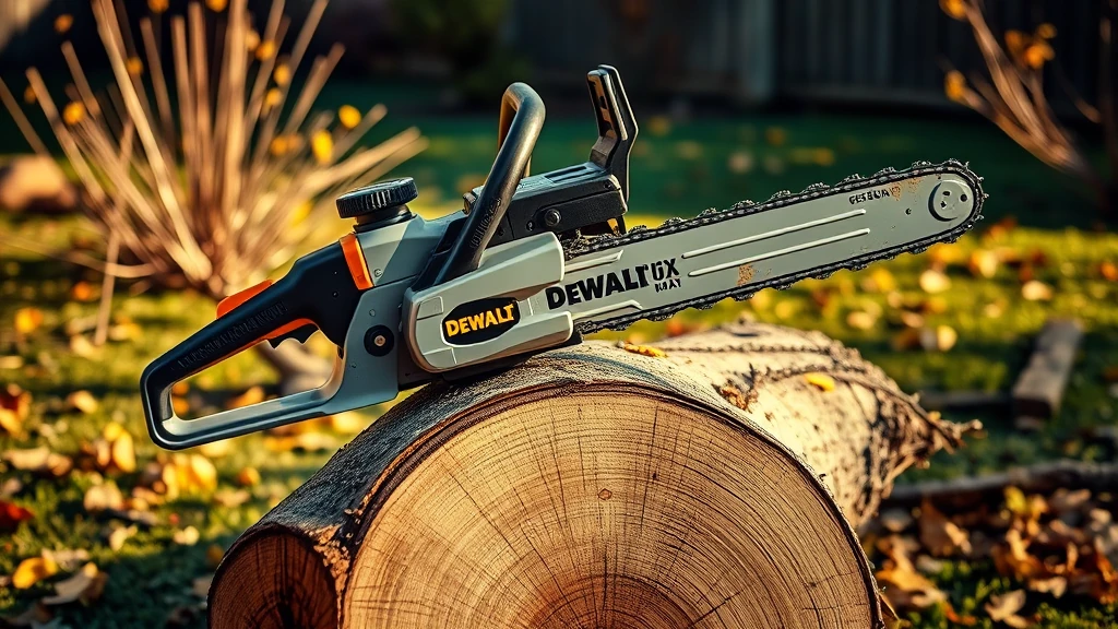 DEWALT 60V Max Chainsaw (2026)
