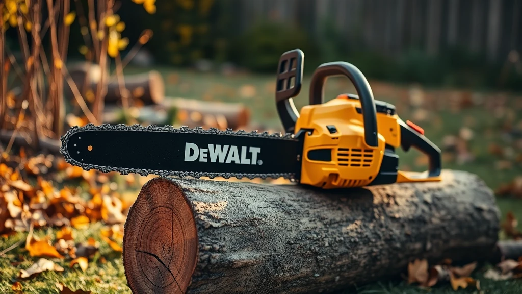 DEWALT Chainsaw Case (2026)