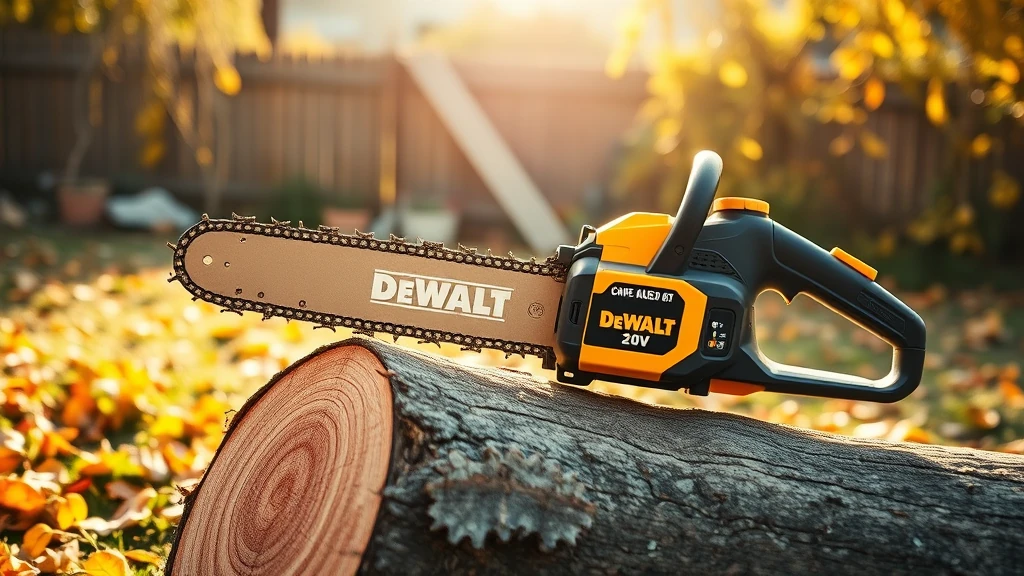 DEWALT Cordless Chainsaw 20V (2026)