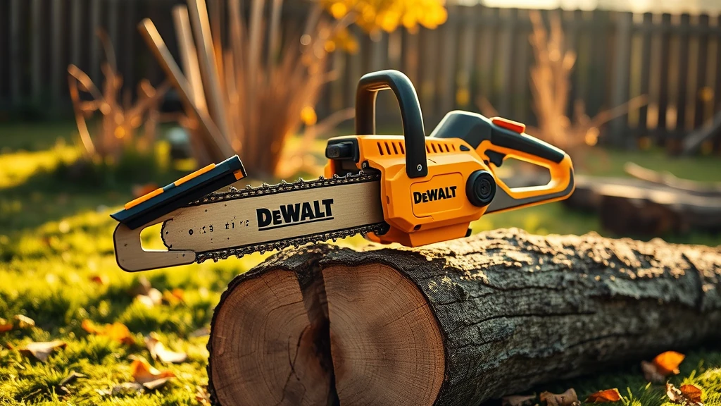 Dewalt Hand Chainsaw: Lightweight Pruning Ranked