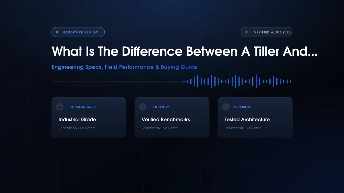 What Is The Difference Between A Tiller And A Cultivator