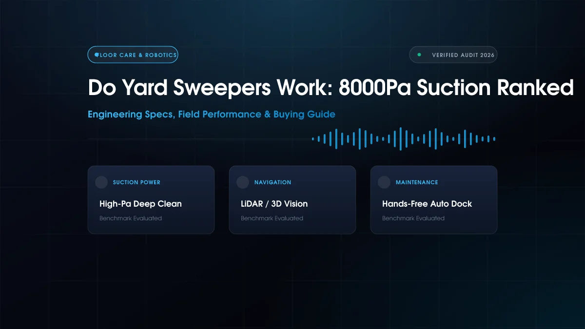 Do Yard Sweepers Work: 8000Pa Suction Ranked