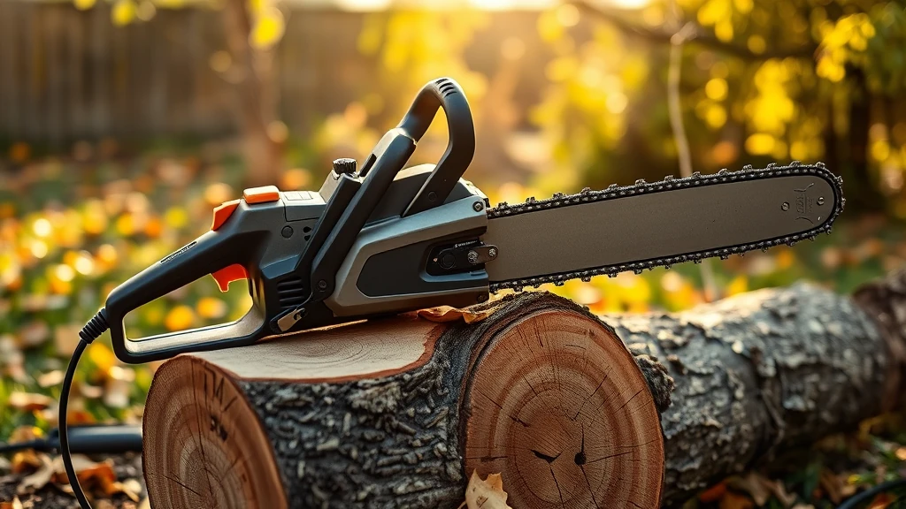 Electric Chainsaw Sharpening Tool: 2-Stroke Engine Output