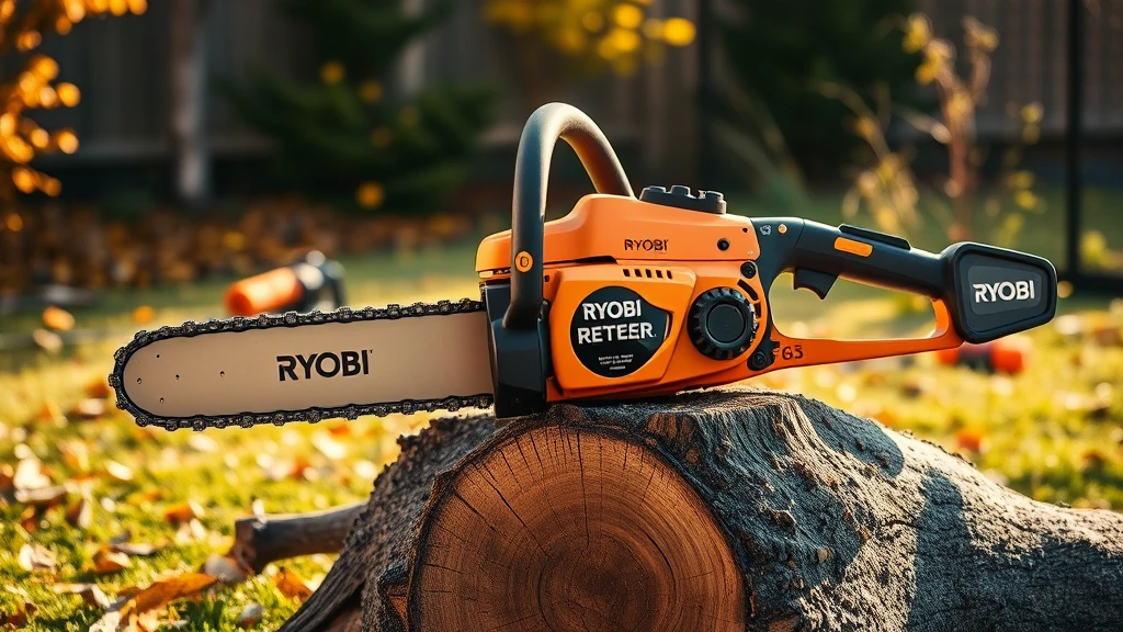Gas Ryobi Chainsaw: Bar Length & RPM Ranked