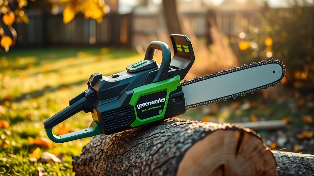 Greenworks Battery Powered Chainsaw (2026)