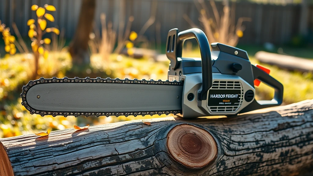 Harbor Freight Tools Chainsaw: Hardwood Bucking Ranked