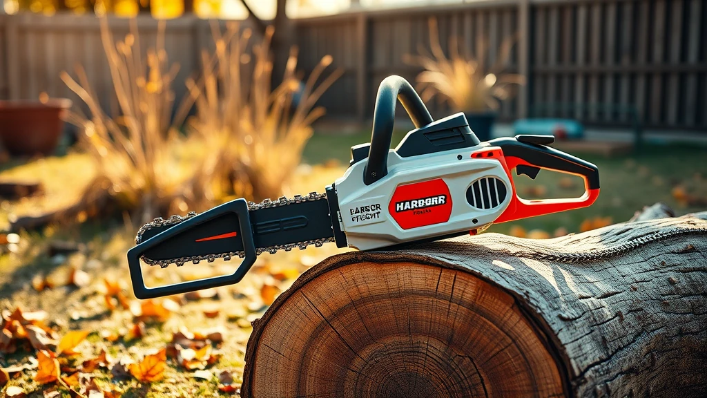 Harbor Freight Tools Electric Chainsaw: Gas Compared (2026)