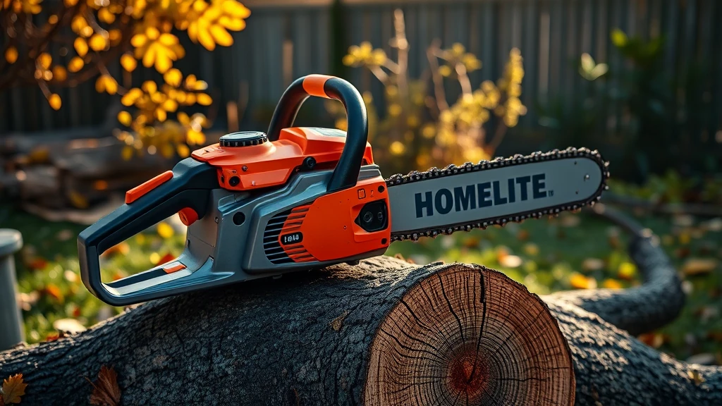 Homelite Chainsaw 16 Inch: 2-Stroke Engine Output