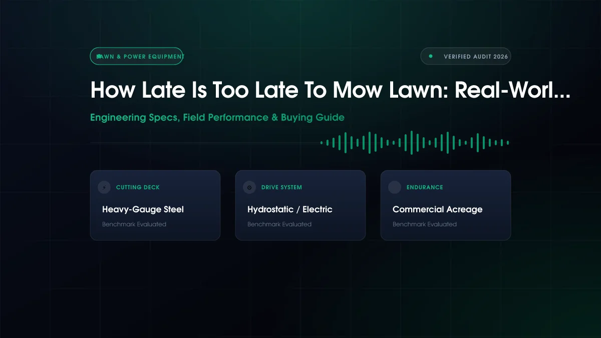 How Late Is Too Late To Mow Lawn: Real-World Compared (2026)