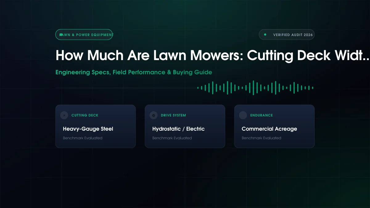 How Much Do Lawn Mowers Cost?