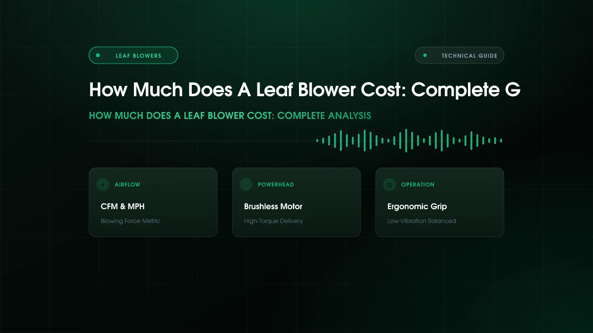 How Much Does a Leaf Blower Cost?