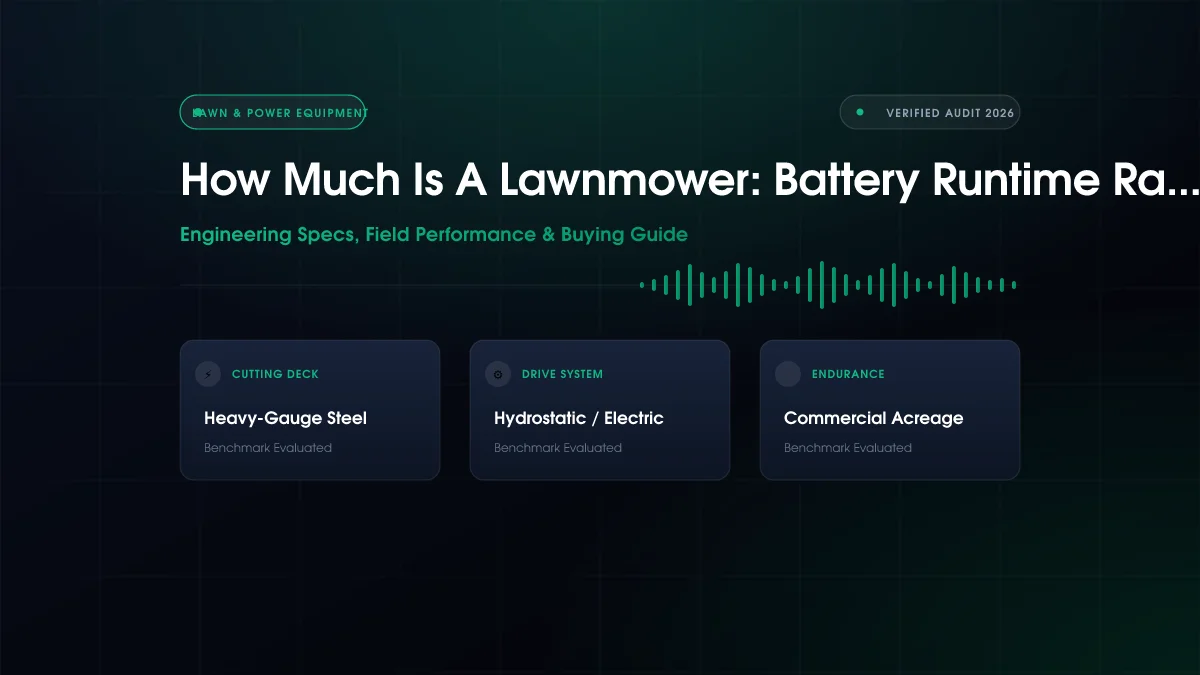 How Much Does Lawnmower Cost?