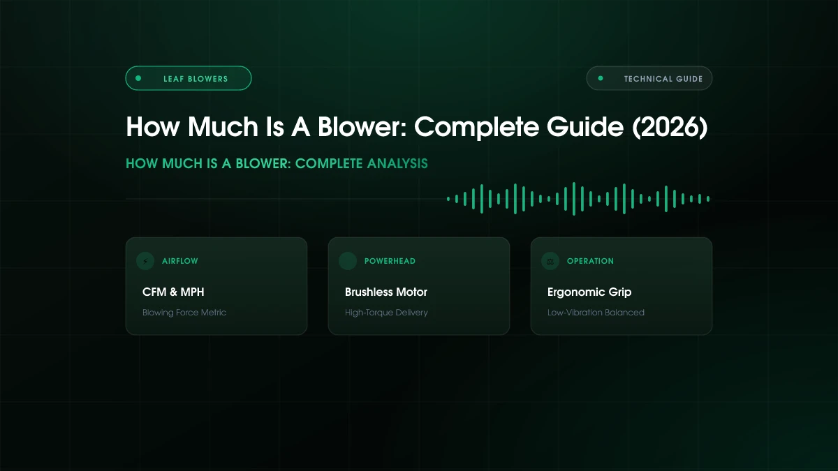 How Much Is A Blower: Complete Guide (2026)