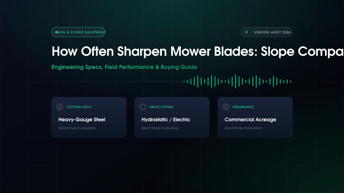 How Often Sharpen Mower Blades?