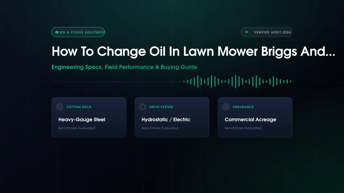 How To Change Oil In Lawn Mower Briggs And Stratton