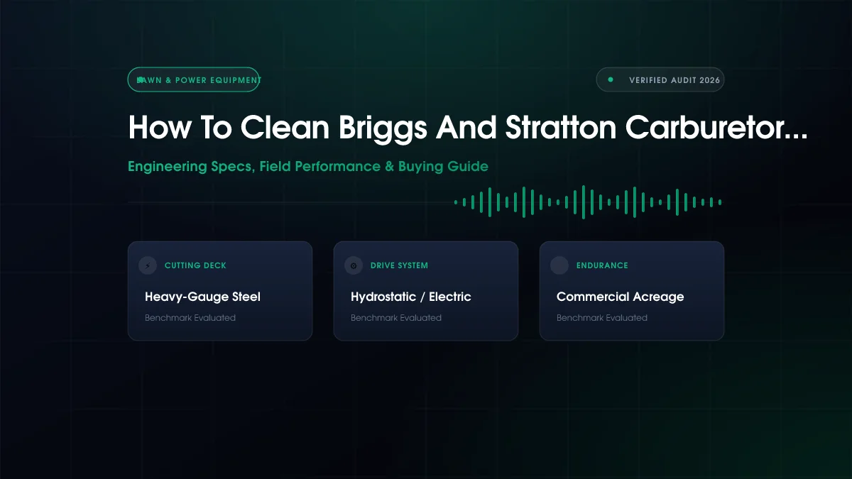 How To Clean Briggs And Stratton Carburetor On Lawn Mower