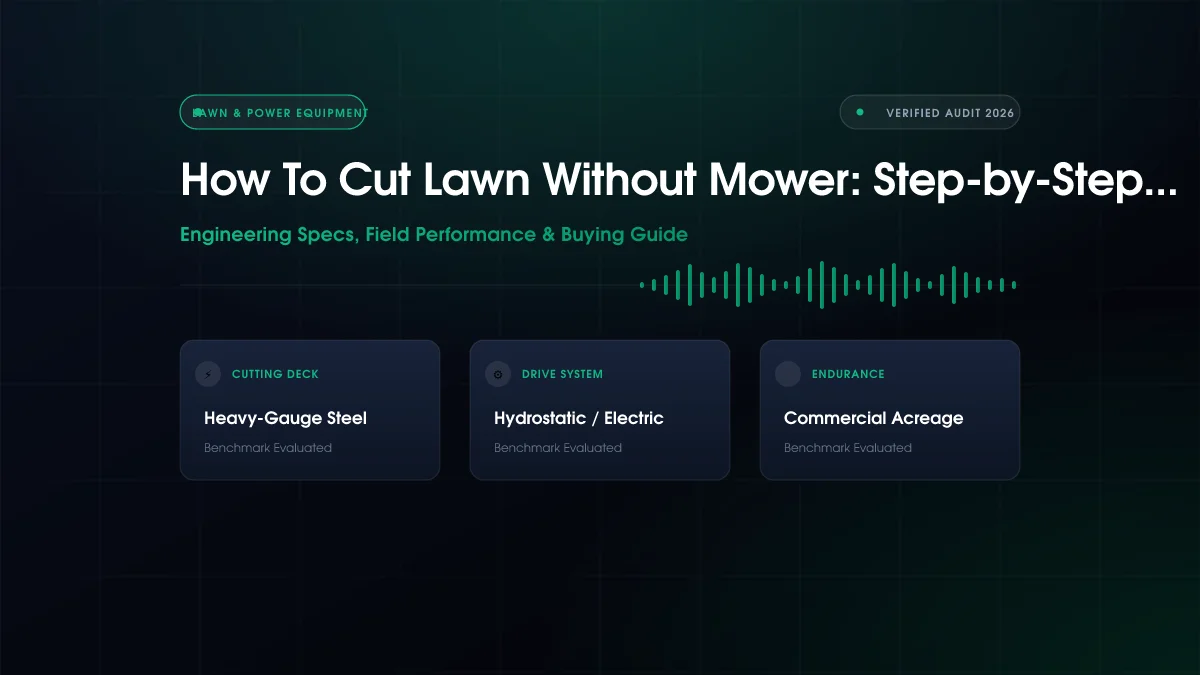 How To Cut Lawn Without Mower: Step-by-Step Fix (2026)