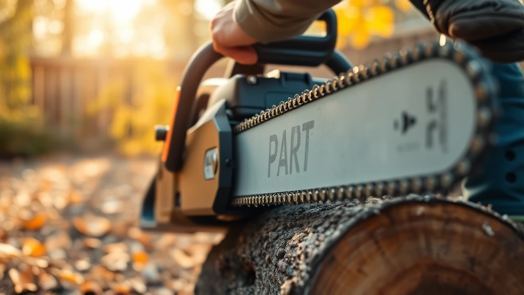 How to Put a Chain Back on a Chainsaw