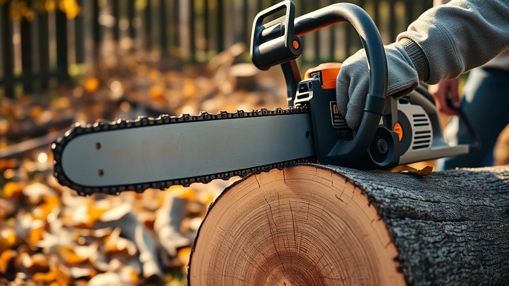 How to Put a Chainsaw Chain Back on