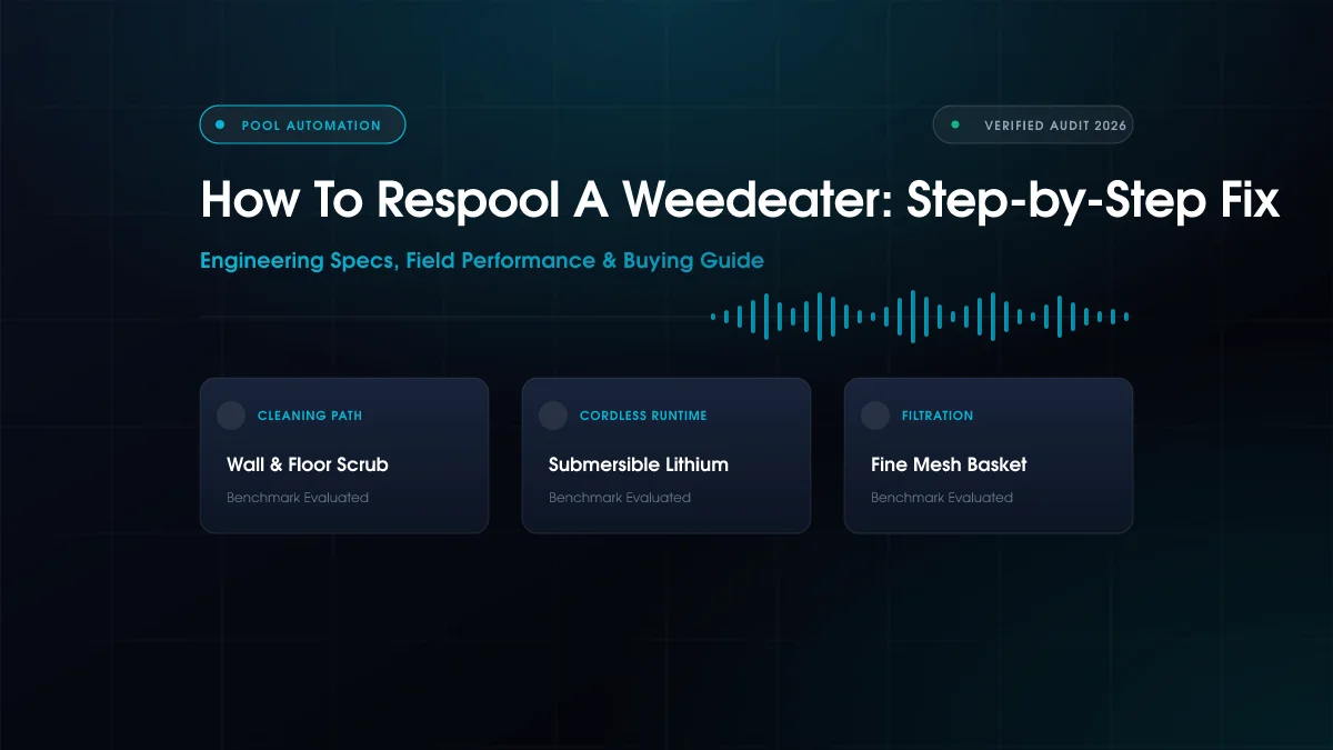 How to Respool a Weedeater