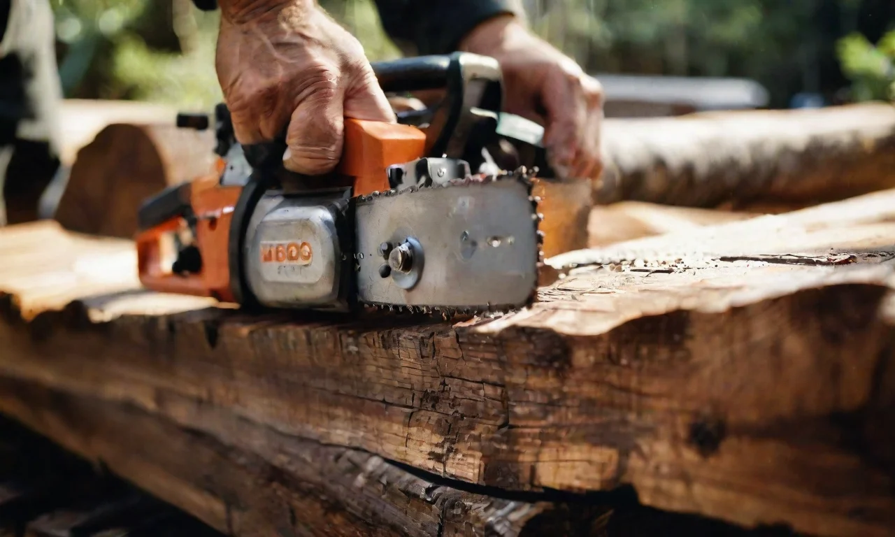 How To Sharpen A Chainsaw Blade With A File