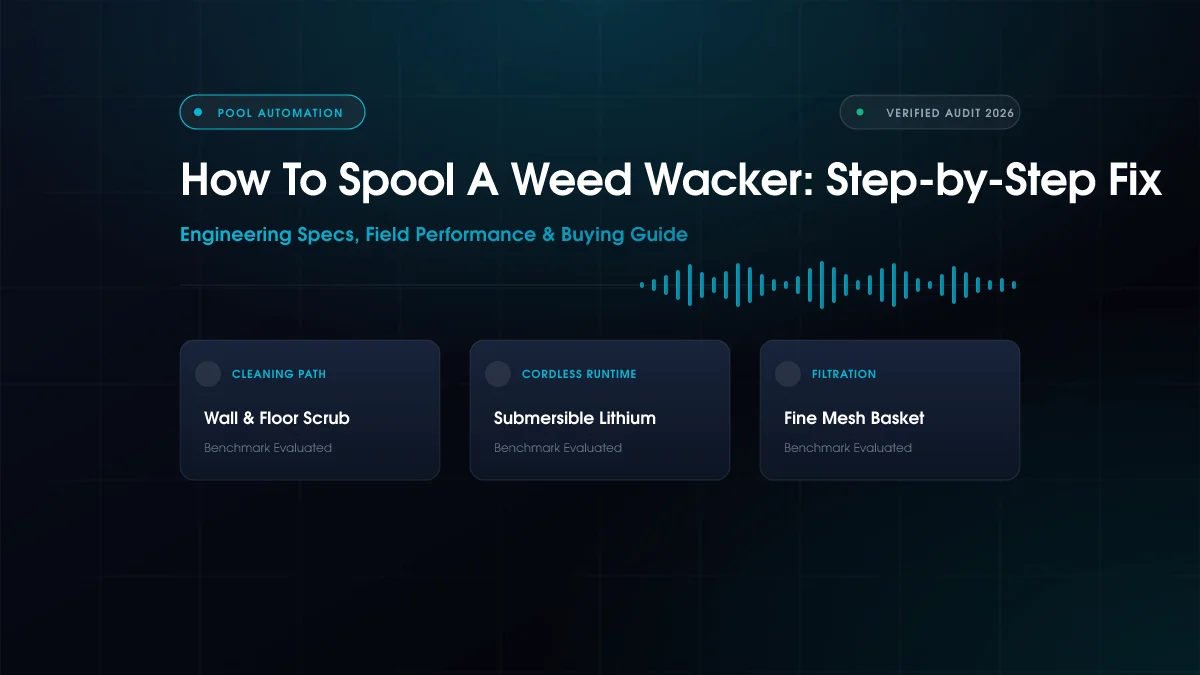 How To Spool A Weed Wacker: Step-by-Step Fix (2026)