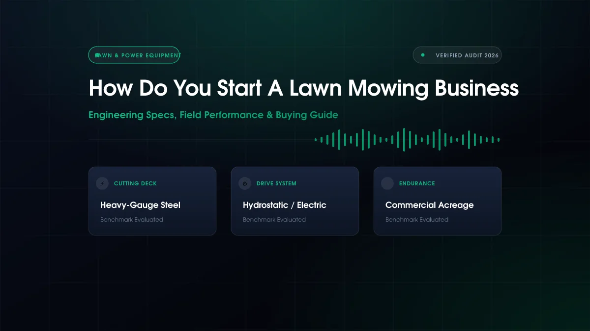 How to Start Lawn Mowing Business