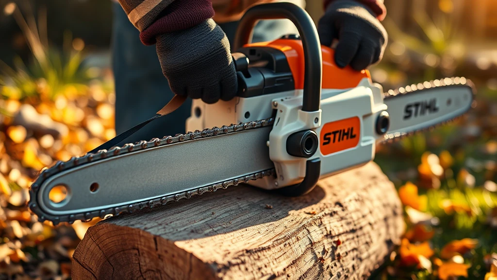 How To Tighten A Chain On A Stihl Chainsaw