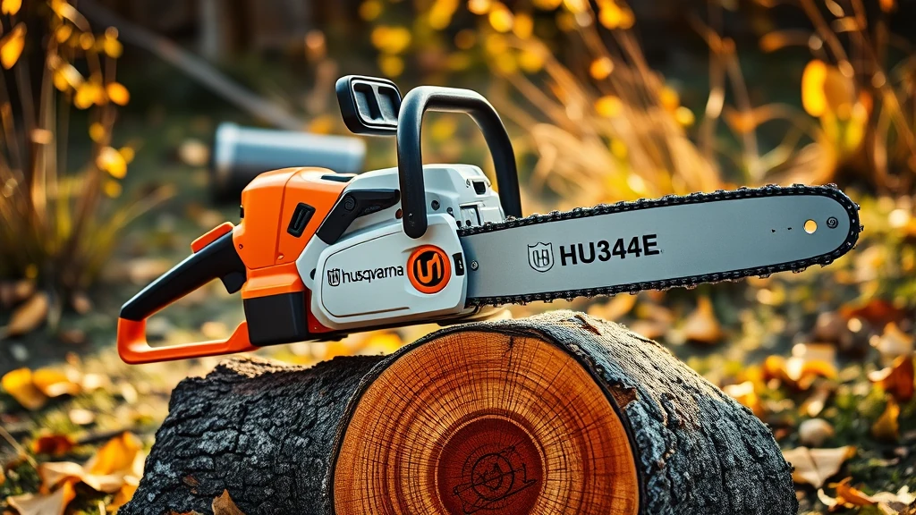 Husqvarna 340e Chainsaw: 2-Stroke Engine Output