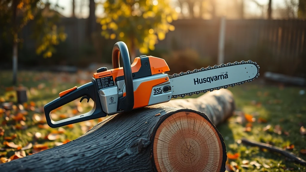 Husqvarna 365 Chainsaw: 2-Stroke Engine Output