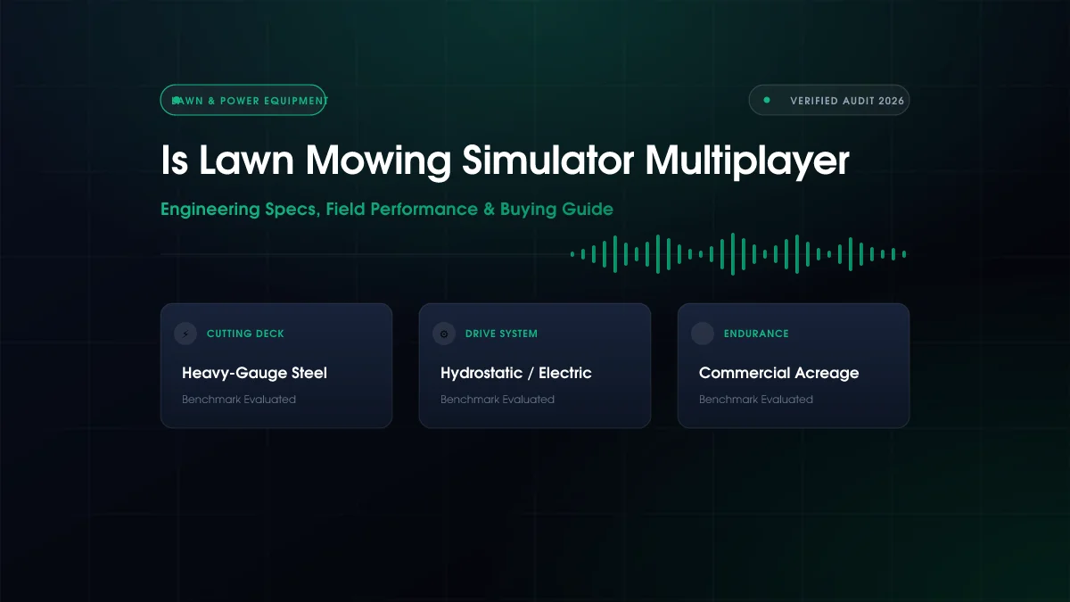 Is Lawn Mowing Simulator Multiplayer? Co-Op Modes