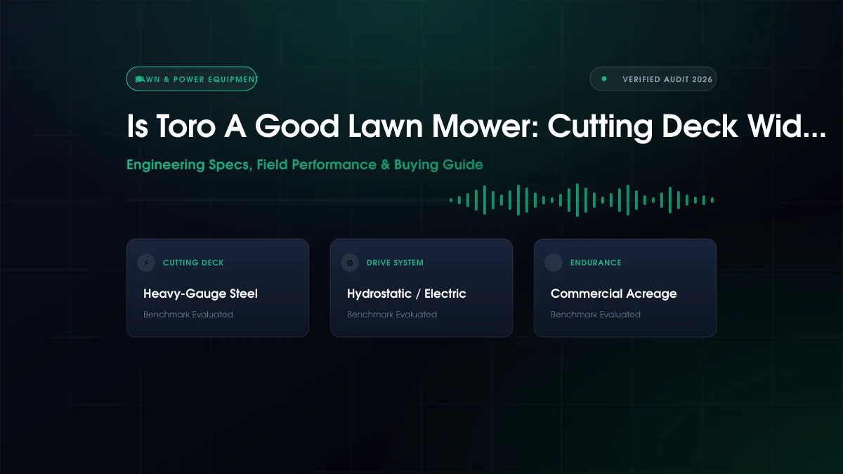 Is Toro a Good Lawn Mower?