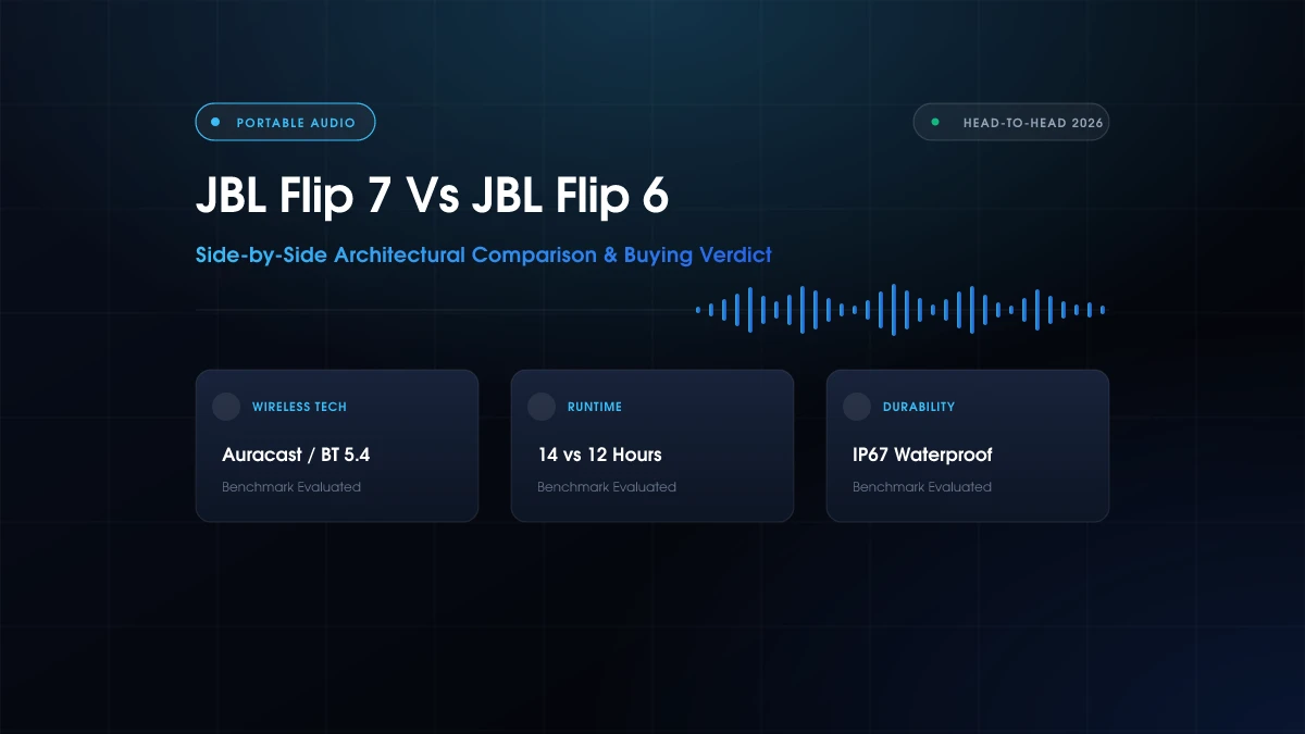 JBL Flip 7 Vs JBL Flip 6 Comparison (2026)