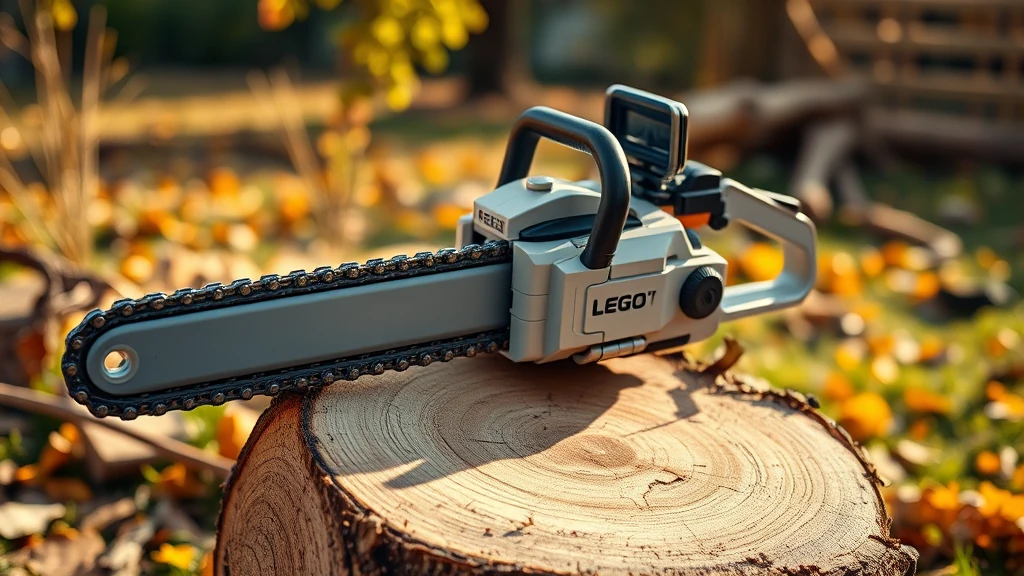 Lego Chainsaw: 2-Stroke Engine Output