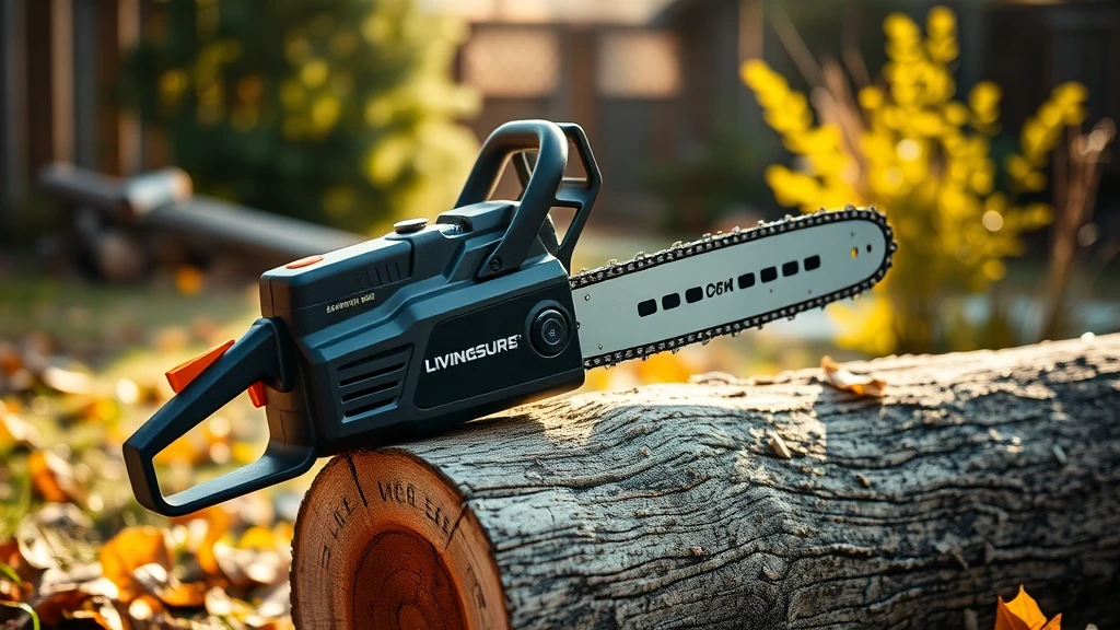 Livingsure Mini Rechargeable Chainsaw (2026)