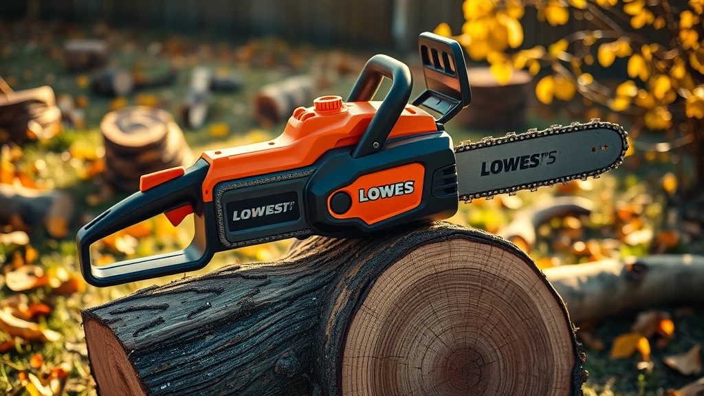 Lowes Battery Chainsaw: Chain Speed & Torque Compared