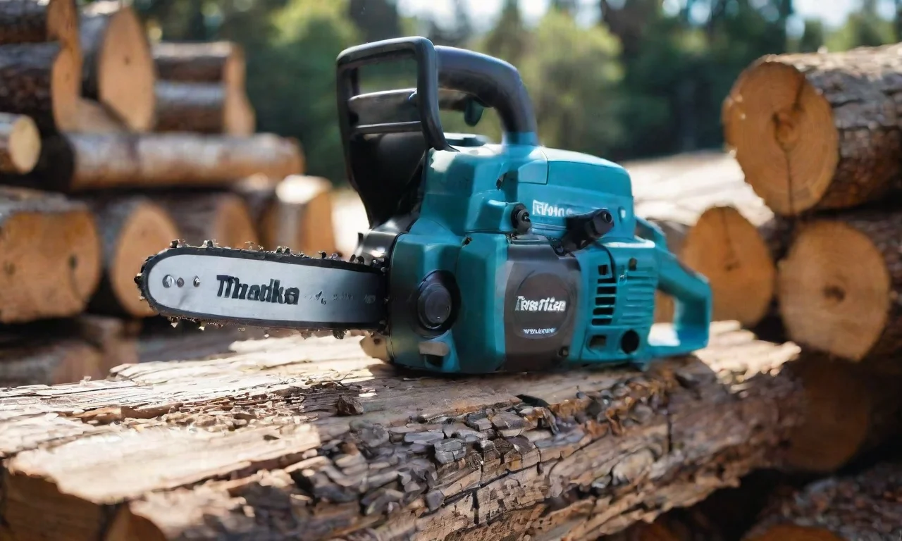 Makita Cordless Chainsaw: 2-Stroke Engine Output