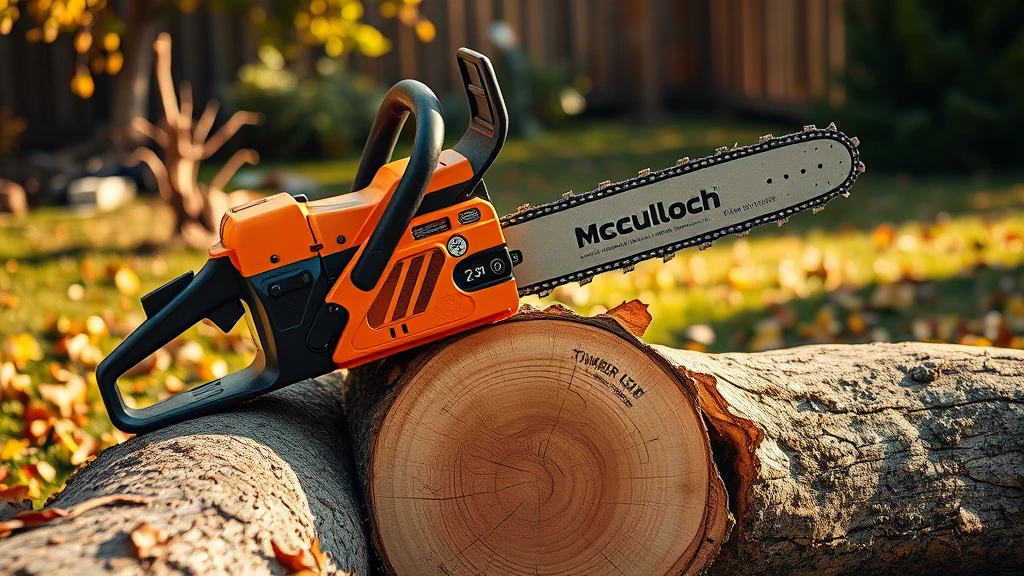 Mcculloch Timber Bear Chainsaw (2026)
