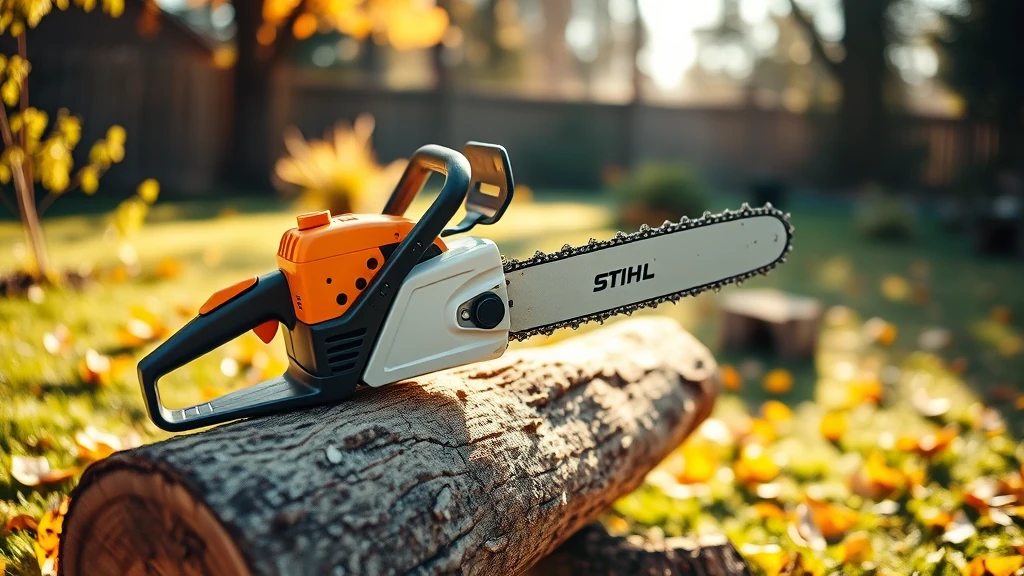 Mini Chainsaw Stihl: 2-Stroke Engine Output