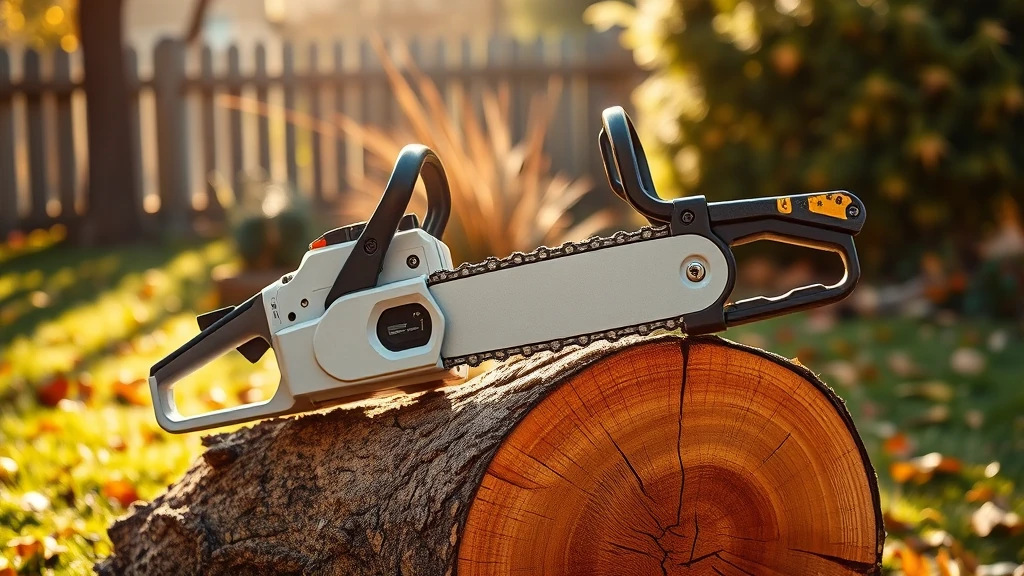Mini Hand Chainsaw: 2-Stroke Engine Output