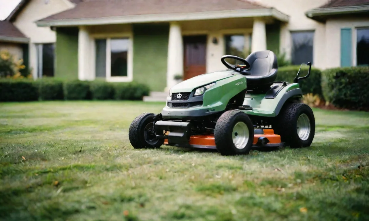 On a Riding Lawn Mower (2026)