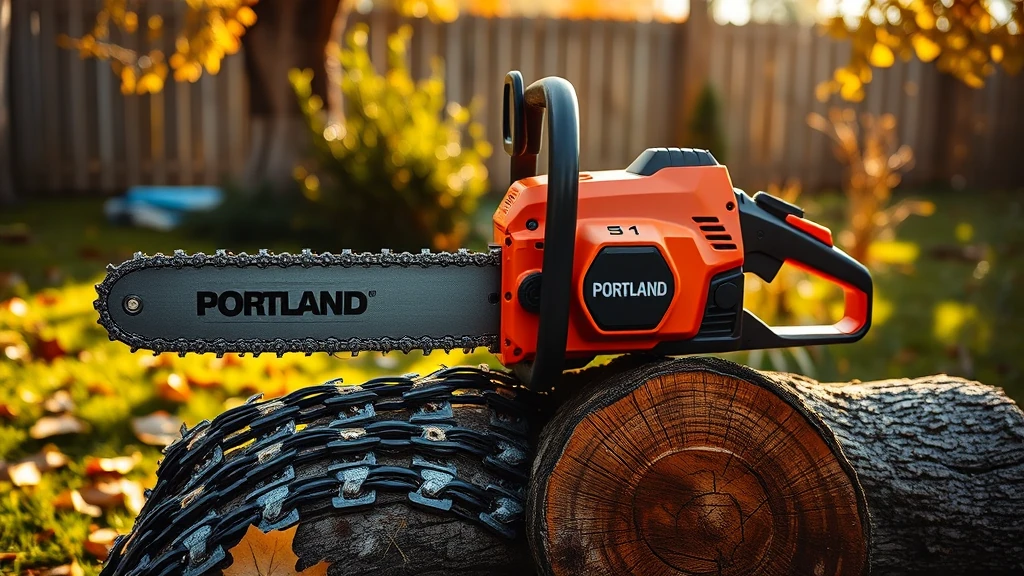 Portland Electric Chainsaw: 2-Stroke Engine Output